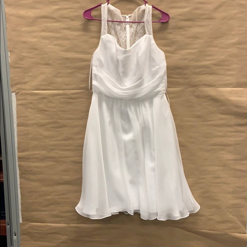 white dress